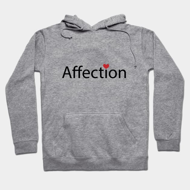 Affection giving affection artwork Hoodie by CRE4T1V1TY